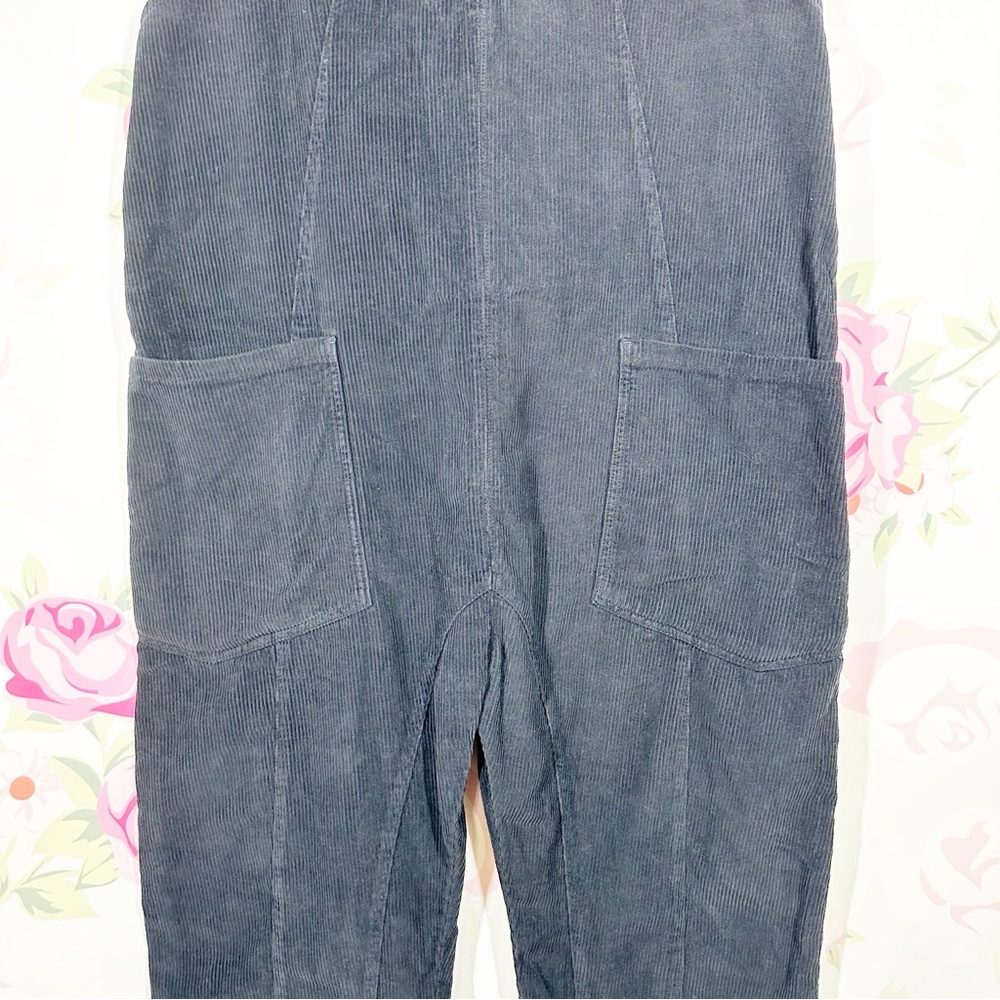 NEW Free People We The Free High Roller Cord Black Jumpsuit XL - Picture 7 of 13